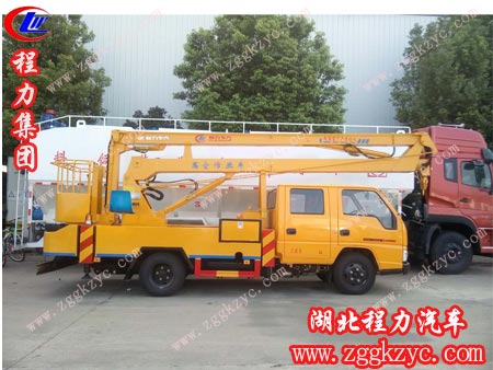 程力集團的江鈴16米高空作業車(國五) 程力集團的江鈴16米高空作業車(國五)